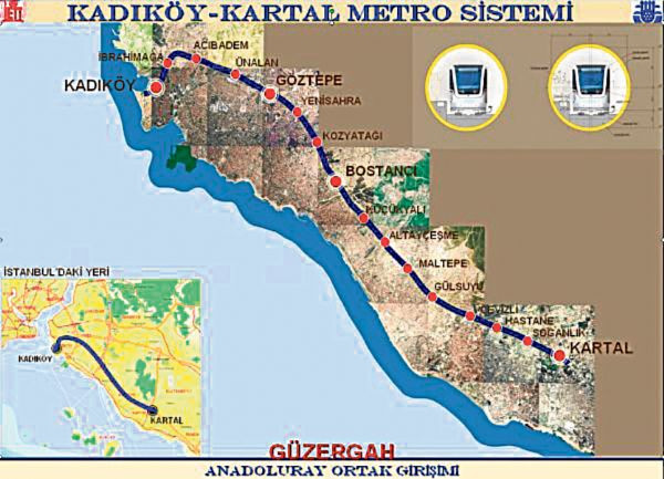 Kadıköy-Kartal metrosu tamamlandı