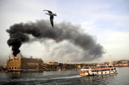 Haydarpaşa Garında yangın!
