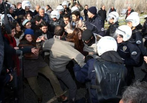 Erdoğana ODTÜde protesto!