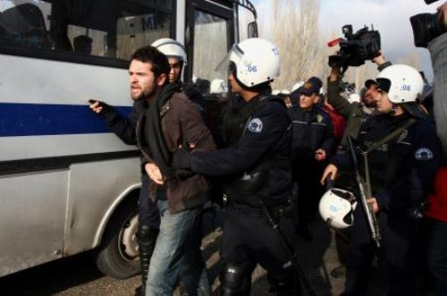 Erdoğana ODTÜde protesto!
