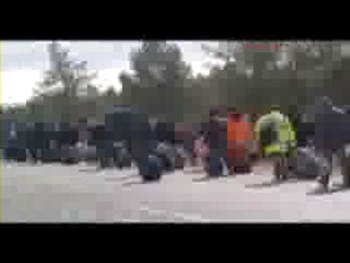 Libyadan kaçışın görüntüleri