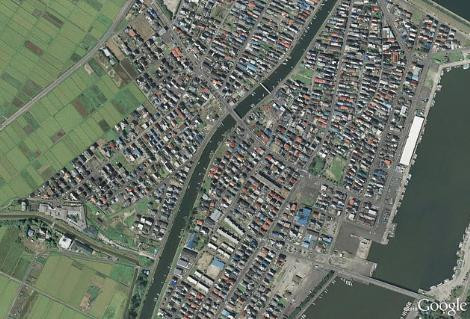 Google Earthten felaketin boyutu
