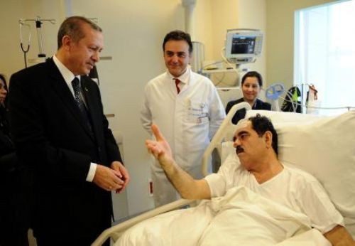 Tatlısesin hastanedeki ilk fotoğrafları