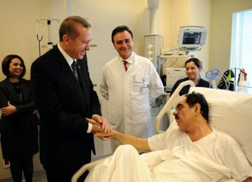 Tatlısesin hastanedeki ilk fotoğrafları