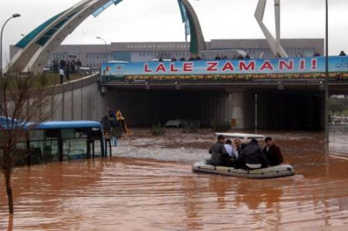 Gaziantepte sel esareti!