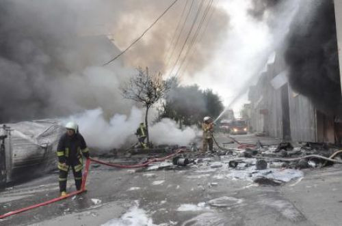 İzmirde korkutan patlama