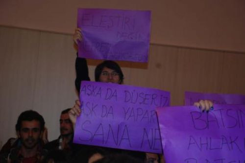 Hıncal Uluça protesto şoku