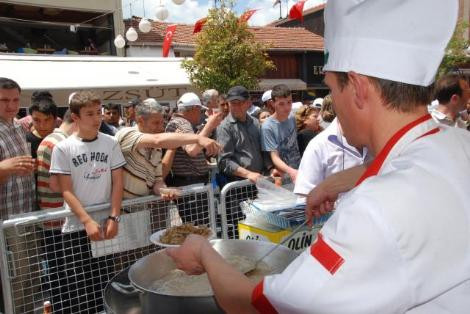 Edirnede ciğer izdihamı
