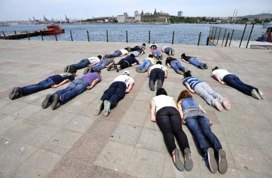Haydarpaşa’ya planking!