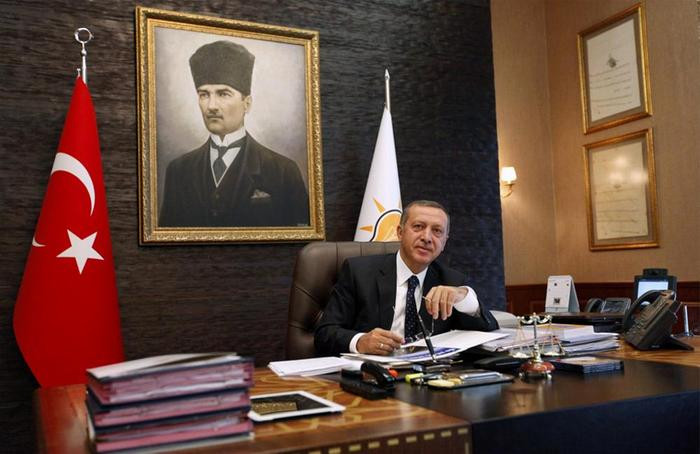İşte Erdoğanın odası!