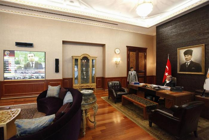 İşte Erdoğanın odası!