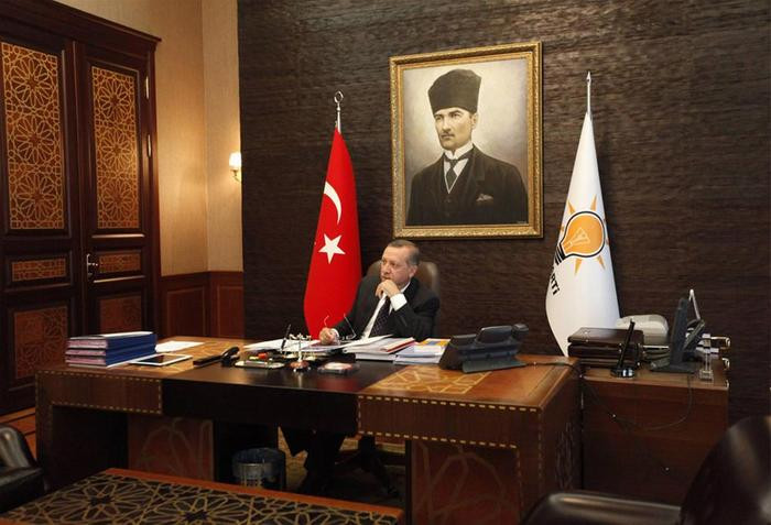 İşte Erdoğanın odası!