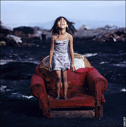 UNICEFten yılın fotoğrafları