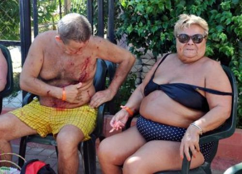 Kemerde plajda patlama !