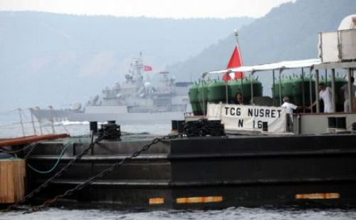Savaş gemileri Egeye açıldı