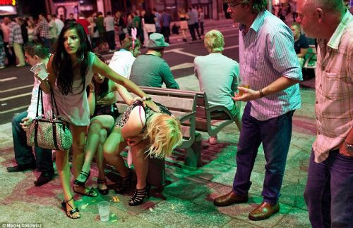 İngilterede gece hayatı !