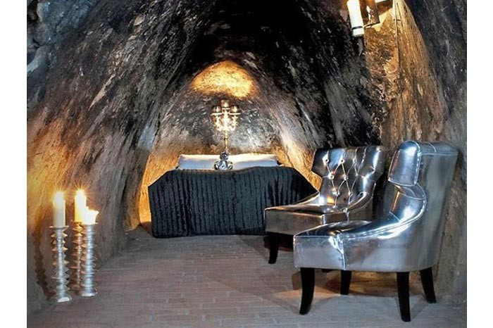 Mağaraya otel kurdular !