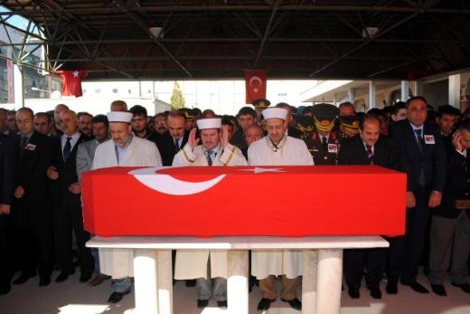 Şehit Mehmet Ağgedikin cenazesi