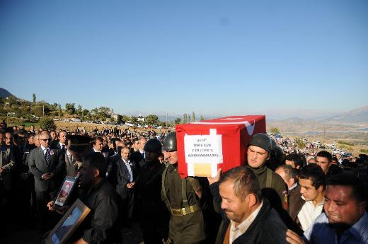 Şehit Piyade Er İdris Çamın cenazesi