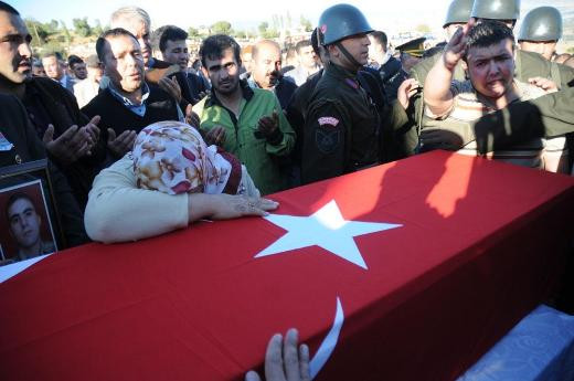 Şehit Piyade Er İdris Çamın cenazesi