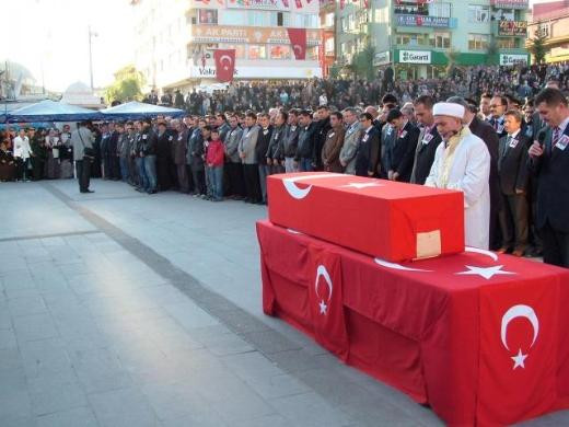 Şehit üsteğmen Murat Bekin cenazesi