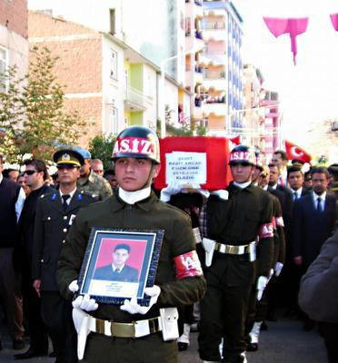 Reşit Ercanın cenazesi