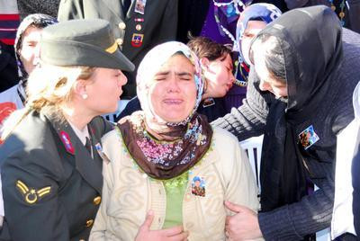 Şehit er Süleyman Kalkanın cenazesi