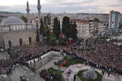Şehit onbaşı Fikret Özerin cenazesi