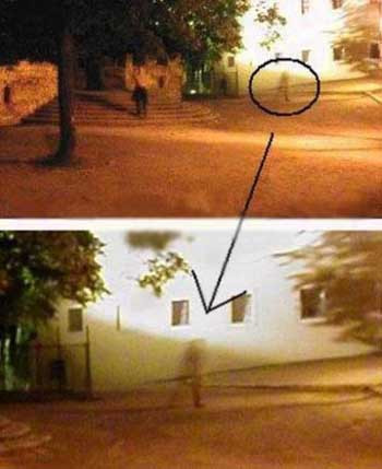 Fotoğraftaki belli belirsiz görüntüler in mi, cin mi ?