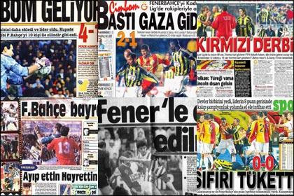 Unutulmayan G.Saray - F.Bahçe derbileri