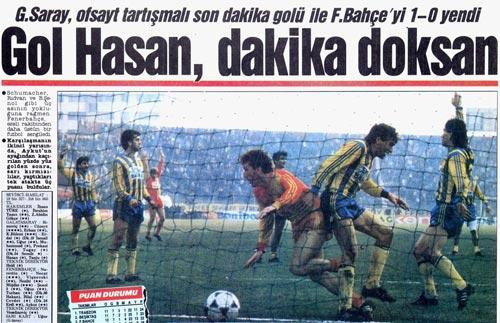 Unutulmayan G.Saray - F.Bahçe derbileri