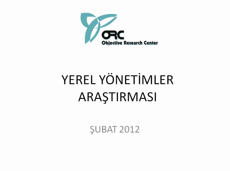 Yerel seçim anketinden sürpriz sonuçlar