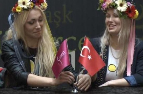 FEMEN Türkiyede !