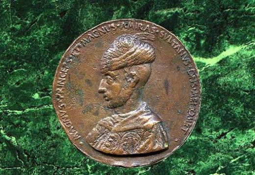 Fatih Sultan Mehmetin portresi