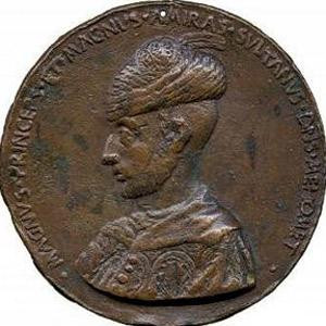 Fatih Sultan Mehmetin portresi