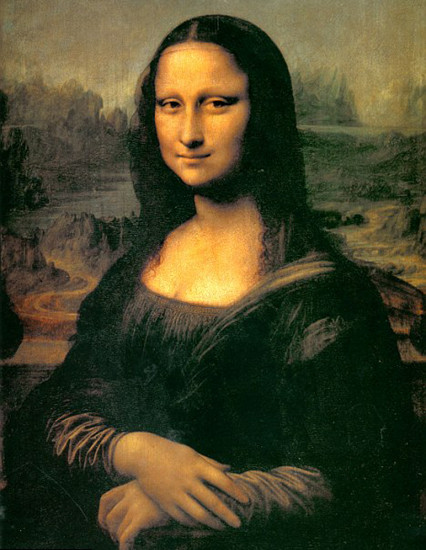 Mona Lisanin şifresi gözlerinde saklı