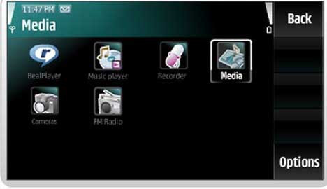 Symbian S60 touch UI