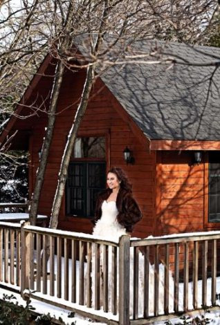 Demet Akbağın muhteşem dağ evi