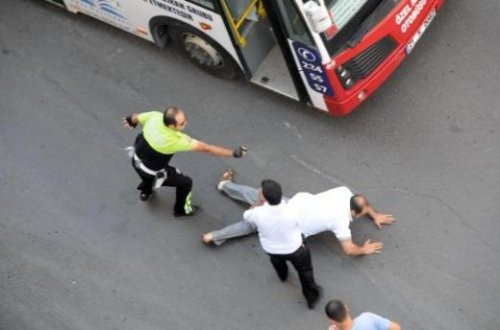 Diyarbakırı karıştıran trafik polisi