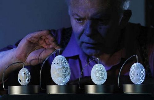 Yumurta kabuğundan sanat