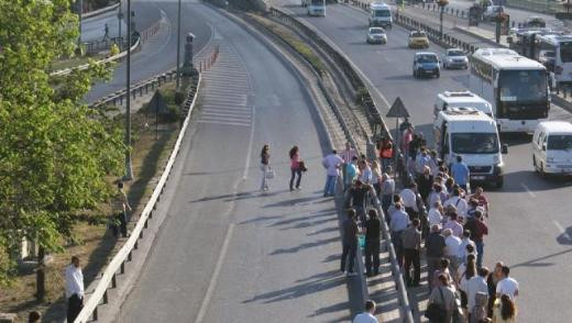 İstanbullular bugün işe böyle gitti
