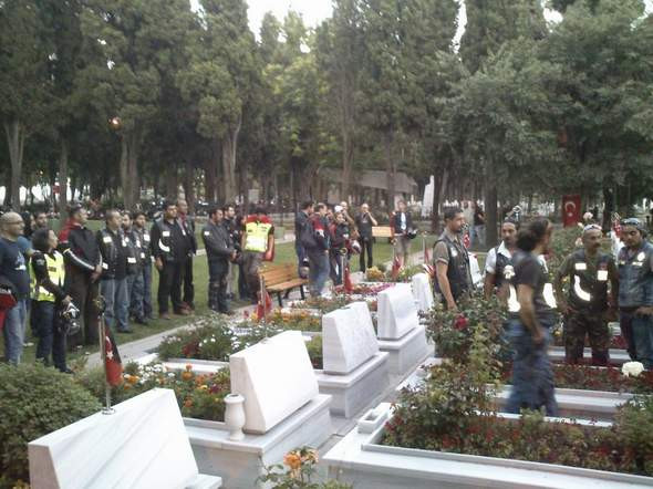 Tekerler şehitlerimiz için döndü