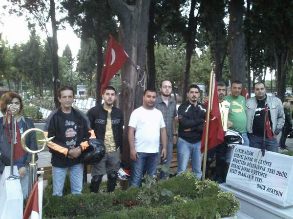 Tekerler şehitlerimiz için döndü