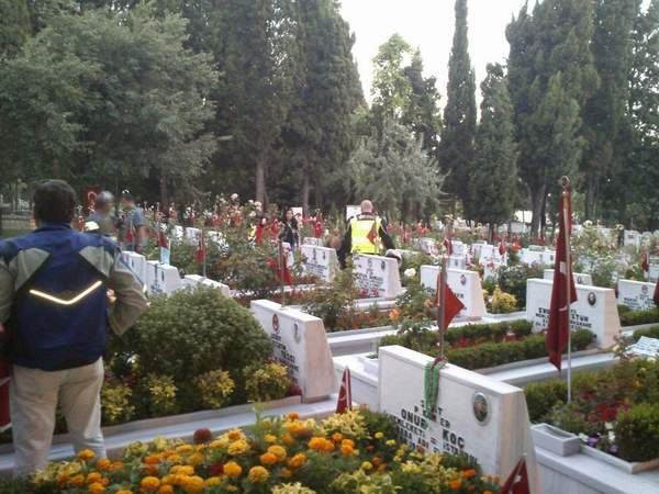 Tekerler şehitlerimiz için döndü