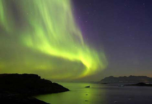 Atmosferde eşsiz güzellikte auroralar görüldü
