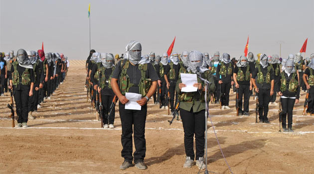 PYD kendi ordusunu kurdu