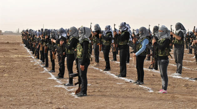 PYD kendi ordusunu kurdu