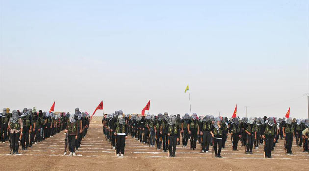 PYD kendi ordusunu kurdu