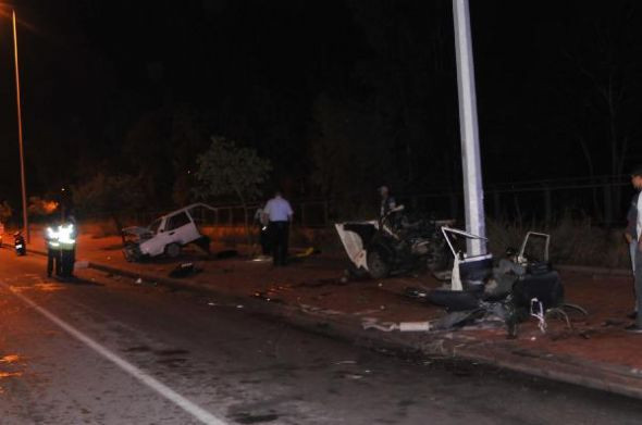 Bu otomobilden sağ çıktı!