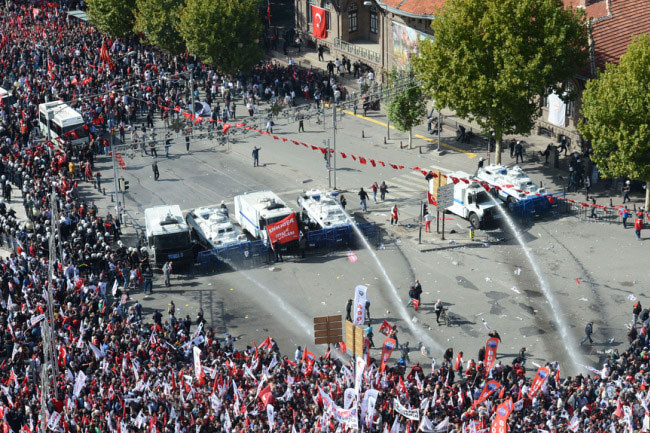 Ankarada ortalık böyle karıştı